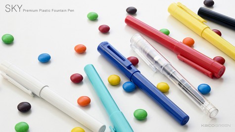 Перова ручка Xiaomi KACO SKY Premium Plastic Fountain Pen White